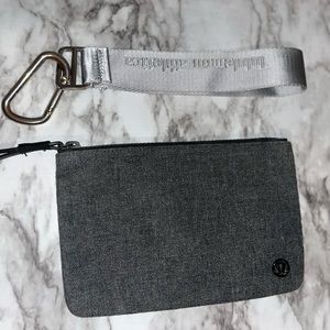 Lululemon key chain and pouch